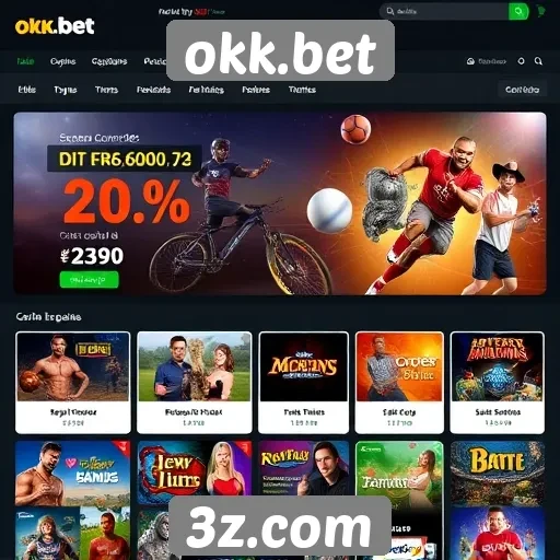 Novidades em promoções no site okk.bet
